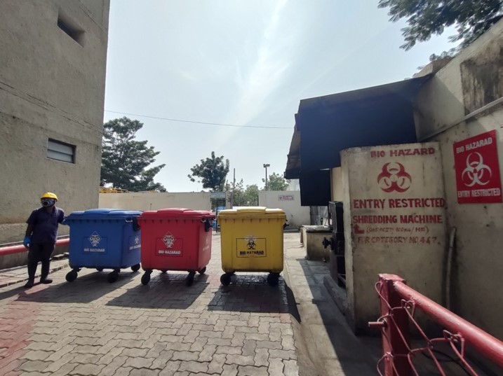 Biowaste Management of Shri. B. M. Patil Medical College, Hospital & Research Centre,
Bangaramma sajjan campus, Solapur Road