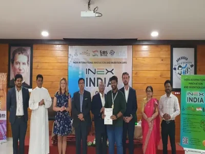 DR ANIN (PG CUM TUTOR) WON INEX GOLD AWARD