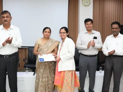 DR SAVITRI NERUNE - FACULTY WON THIRD PRIZE FOR BEST POSTER PRESENTATION