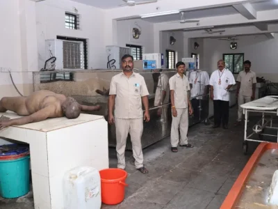 EMBALMING & BANDSAW ROOM