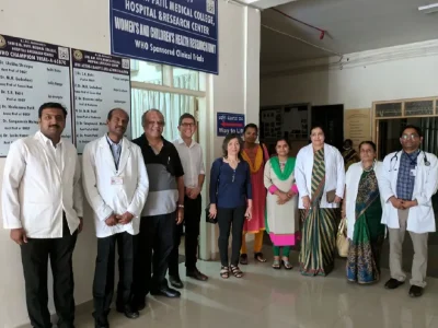 WHO SITE VISIT TO MCH UNIT